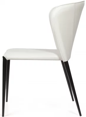 Стул Albert 47X62X86 CM белого цвета 4
