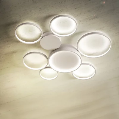 Потолочный LED-светильник Twine 69X69X8 CM 6