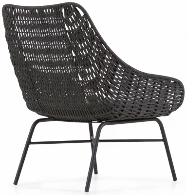 Садовое кресло Abeli 68X67X75 CM графитовое 3
