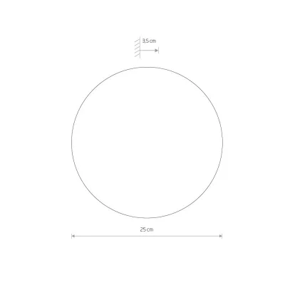 Настенный декоративный светильник Ring Timber Led 4