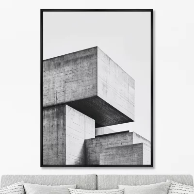 Постер на холсте The Structure of the Forms 75X105 CM 6
