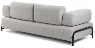 Кушетка трансформер Compo 232X98X82 CM серого цвета 3