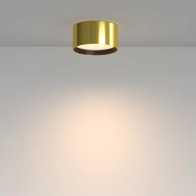 Потолочный светильник Glare латунный 120 мм 4