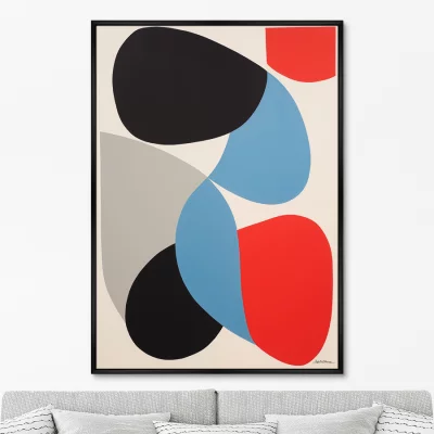 Постер на холсте Falling up into these colors 75X105 CM 6