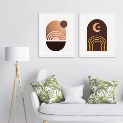 Диптих Day and Night 42X52 / 42X52 CM 4