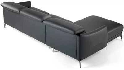 Угловой кожаный диван Chaiselongue 283X194X75/94 4