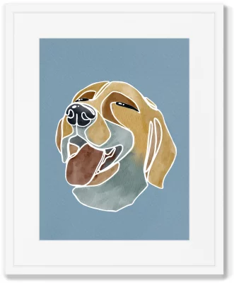 Диптих Happy dogs No3 42X52 / 42X52 CM 3