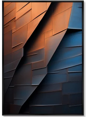 Набор из двух постеров на холсте Form light and shadow 75X105 / 75X105 CM 4