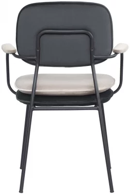 Стул с подлокотниками Pea 60X50X83 CM 4