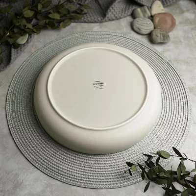 Тарелка с бортиком Light Grey Ø22 CM 6