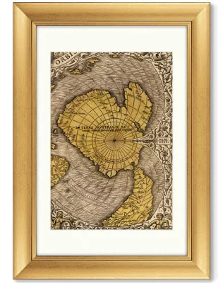 Диптих Noua et integra uniuersi orbis descriptio 51X71 / 51X71 CM 4