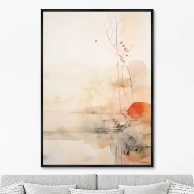 Постер на холсте Good morning 75X105 CM 6