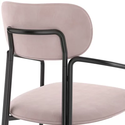 Стул Ror 57X49X83 CM розовый 5