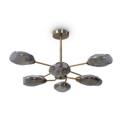 Люстра Ashy FR5327CL-08BZ 76X38 CM 5