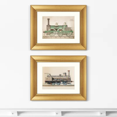 Диптих Hercules locomotive 51X41 / 51X41 CM 4