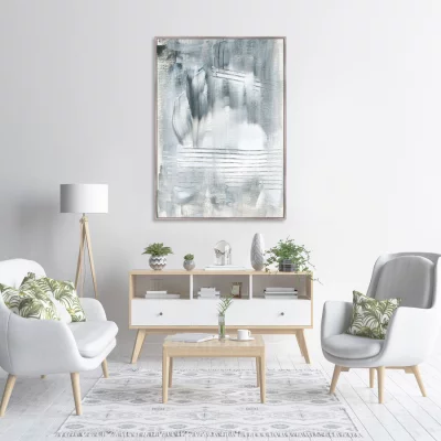 Репродукция на холсте Snowfall 75X105 CM 3