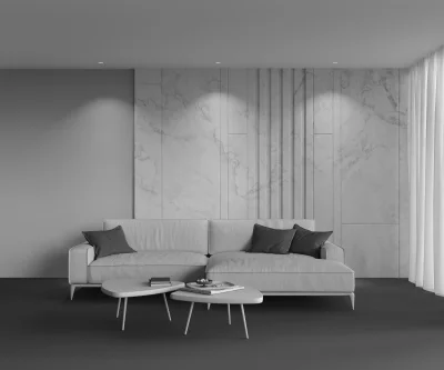 Встраиваемый светильник Gyps Modern квадратный белый 8