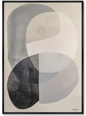Композиция из двух репродукций картин на холсте Spatial forms 75X105 / 75X105 CM 3