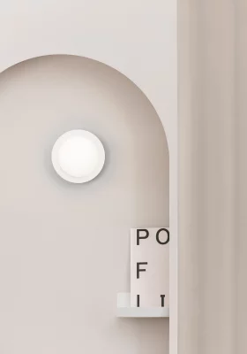 Настенно-потолочный светильник May белый LED 4W 2700K 12X8 CM 25