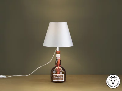Настольная лампа Liquor Dessert Kit белый абажур 22X22X21 CM 8