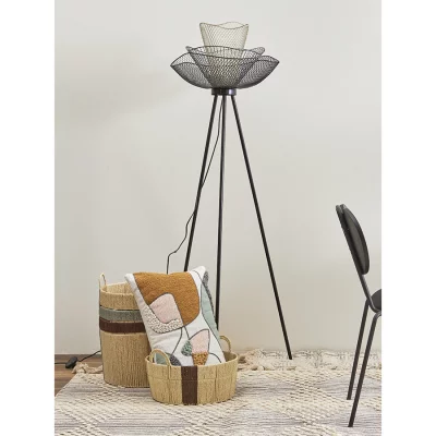 Корзина плетеная круглая bodhran chocolate из коллекции ethnic, размер s 4