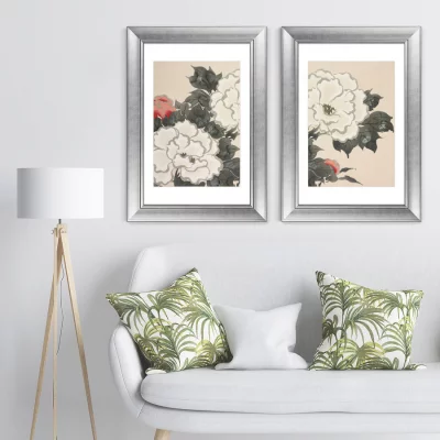 Диптих Flowers from Momoyogusa 51X71 / 51X71 CM 5