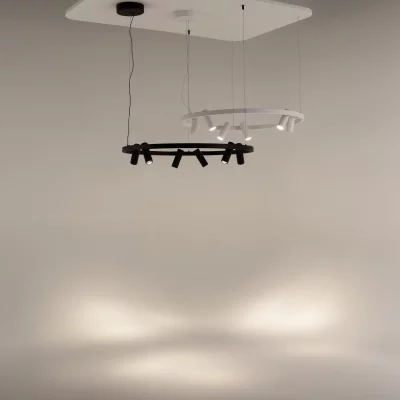Подвесной светодиодный светильник Спутник 900X900X3180 CM 4