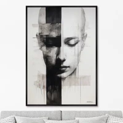 Постер на холсте Falling Up 75X105 CM 6