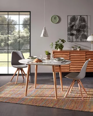 Раздвижной стол Oakland 120-200X90X74 CM 8