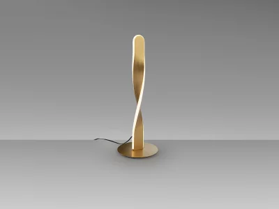 Настольная лампа Twist золотая 16X45 CM 12