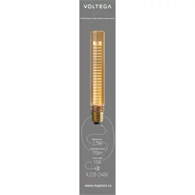 Светодиодная лампа Voltega 271 коллекция Сети.Лампы 2,5Вт 1800K 9