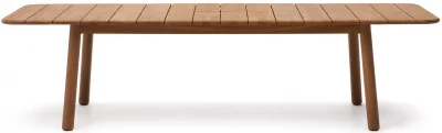 Раздвижной стол из тика Turqueta 220-294X100X77 CM 4