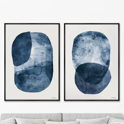 Набор из двух постеров на холсте The Shape of the Air 75X105 / 75X105 CM 8
