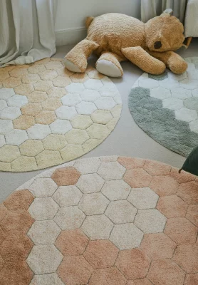 Хлопковый ковёр Honeycomb Ø140 CM 3