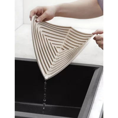 Коврик для сушки посуды dry flex, 34,6х44,6 см, бежевый 4