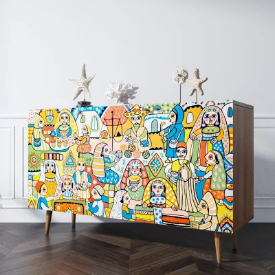 Комод Berber 150X45X90 CM 3