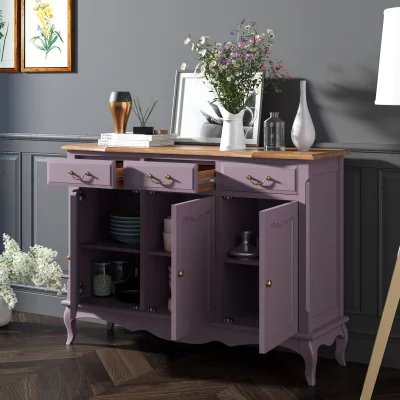 Комод Leontina lavanda 120X38X87 CM 4
