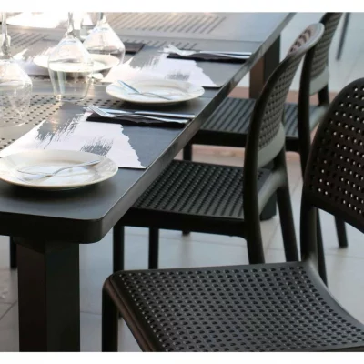 Стул пластиковый Bora Bistrot 49X54X83 CM 4