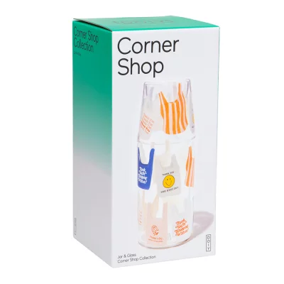 Набор из графина и стакана corner shop, thank you bag 10