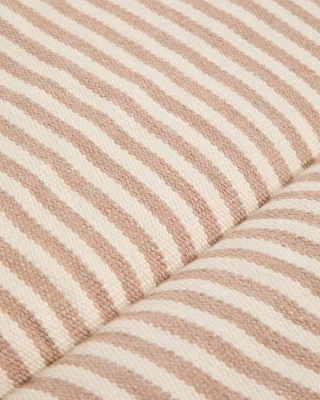 Бежевый полосатый матрас для шезлонга Dirome из 100% PET 50X175 CM 3