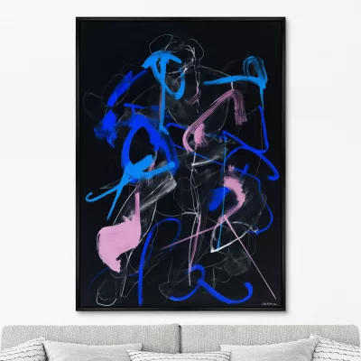 Постер на холсте On the Dance Floor 75X105 CM 6