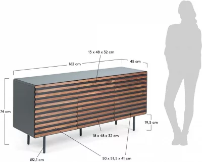 Комод Mahon 162X45X79 CM 6