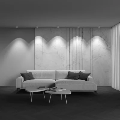Накладной потолочный светодиодный светильник Alpha Ceiling 75X90 MM 4