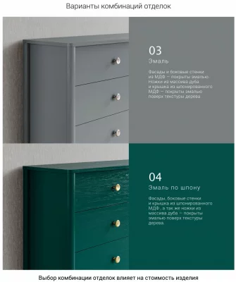 Комод Bergen 159X43X80 CM 4