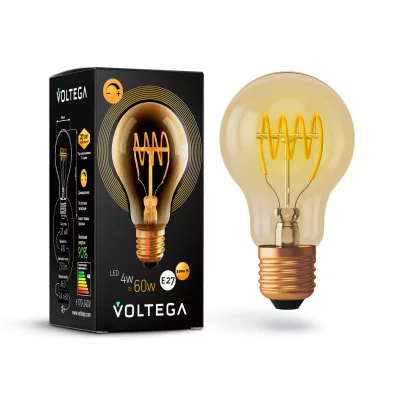 Светодиодная лампа Voltega Loft LED Груша 4Вт (≈60Вт) 2000K 3