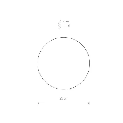 Настенный светодиодный светильник Ring Led 3