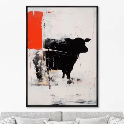 Постер на холсте The Bull 75X105 CM 6