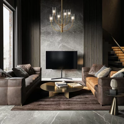 Подвесная люстра Arco 61X61X102 CM 6