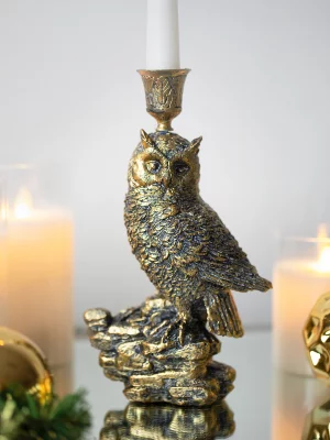 Подсвечник Owl 13X7X23 CM 4