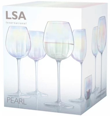 Набор из 4 бокалов для белого вина Pearl 325 ml 6